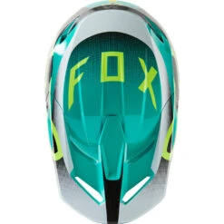 Fox 2023 V1 Leed Teal Helmet -Motocross Equipment FO29657176 c 5