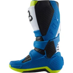Fox 2023 Motion Blue/Yellow Boots -Motocross Equipment FO29682026 c 2