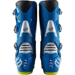 Fox 2023 Motion Blue/Yellow Boots -Motocross Equipment FO29682026 c 4