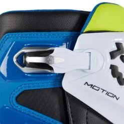 Fox 2023 Motion Blue/Yellow Boots -Motocross Equipment FO29682026 c 8