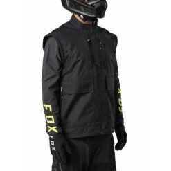 Fox 2023 Legion Defend Black Off-Road Jacket -Motocross Equipment FO29700001 c 3