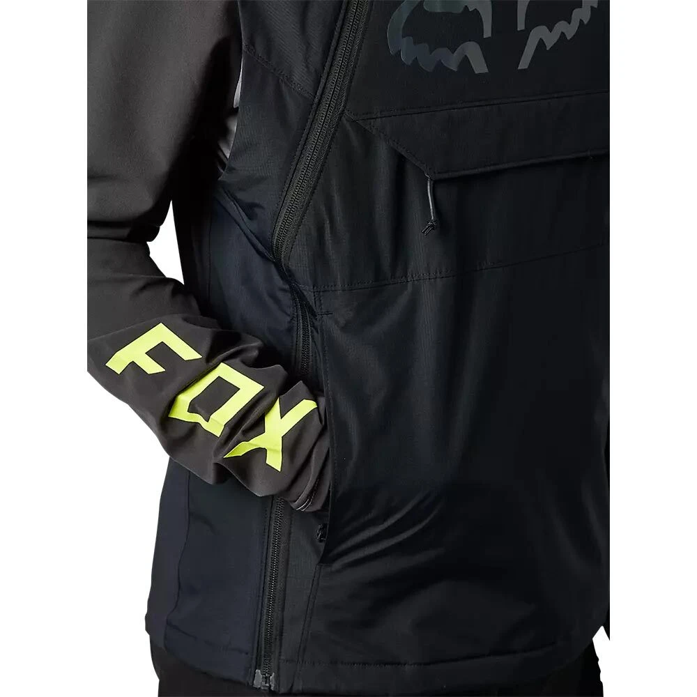 Fox 2023 Legion Ranger Black Off-Road Wind Vest 6 Fox 2023 Legion Ranger Black Off-Road Wind Vest - Image 4