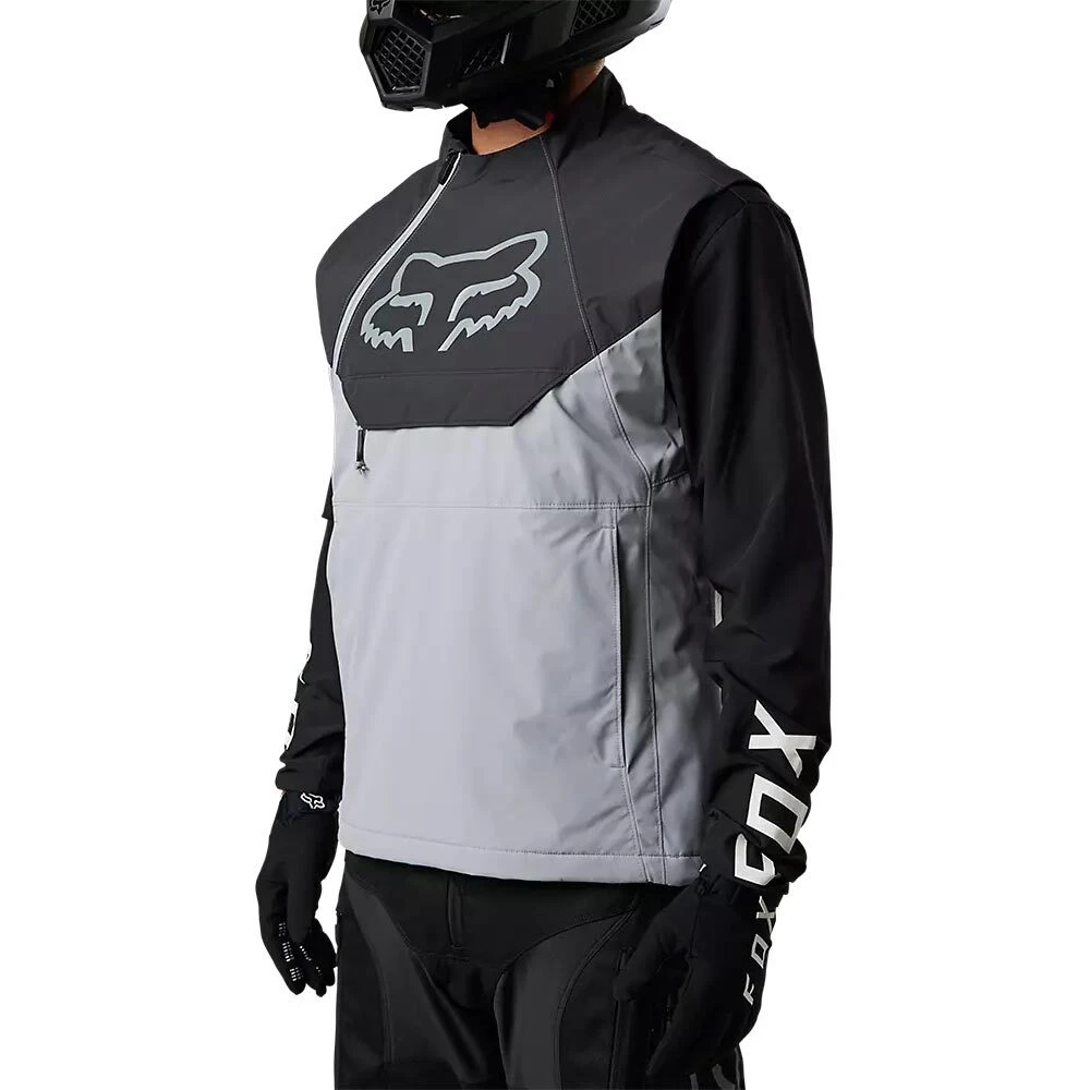 Fox 2023 Legion Ranger Steel Grey Off-Road Wind Vest 4 Fox 2023 Legion Ranger Steel Grey Off-Road Wind Vest - Image 2