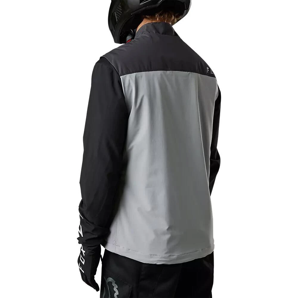 Fox 2023 Legion Ranger Steel Grey Off-Road Wind Vest 5 Fox 2023 Legion Ranger Steel Grey Off-Road Wind Vest - Image 3