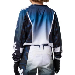 Fox 2023 180 Nuklr Deep Cobalt Kids Jersey -Motocross Equipment FO29715387 c 2