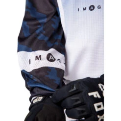 Fox 2023 180 Nuklr Deep Cobalt Kids Jersey -Motocross Equipment FO29715387 c 4