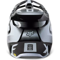 Fox 2023 V1 Leed Black/White Kids Helmet 11 Fox 2023 V1 Leed Black/White Kids Helmet -Motocross Equipment FO29729018 c 2