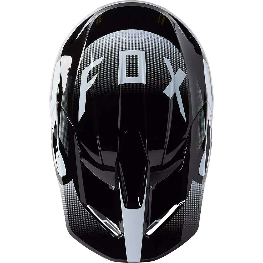 Fox 2023 V1 Leed Black/White Kids Helmet 8 Fox 2023 V1 Leed Black/White Kids Helmet - Image 6
