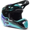 Fox 2023 V1 Toxsyk Black Kids Helmet -Motocross Equipment FO29731001 c