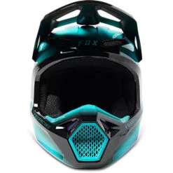 Fox 2023 V1 Toxsyk Black Kids Helmet -Motocross Equipment FO29731001 c 2