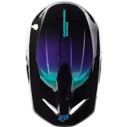 Fox 2023 V1 Toxsyk Black Kids Helmet -Motocross Equipment FO29731001 c 4