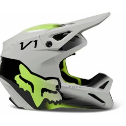 Fox 2023 V1 Toxsyk Steel Grey Kids Helmet -Motocross Equipment FO29731172 c 3