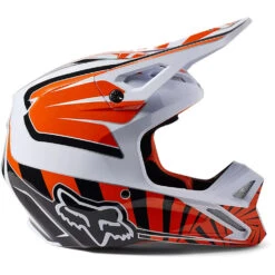 Fox 2023 LE V1 G.O.A.T Orange Kids Helmet -Motocross Equipment FO29733009 c 3