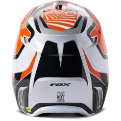 Fox 2023 LE V1 G.O.A.T Orange Kids Helmet -Motocross Equipment FO29733009 c 4