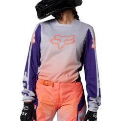 Fox 2023 180 Leed FLO Orange Womens Jersey -Motocross Equipment FO29758824 c 1
