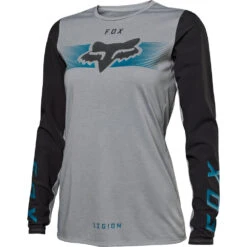 Fox 2023 Legion Ranger Maui Blue Womens Off-Road Jersey -Motocross Equipment FO29761551 c 1