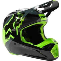 Fox 2023 V1 Xpozr Black/Grey Helmet