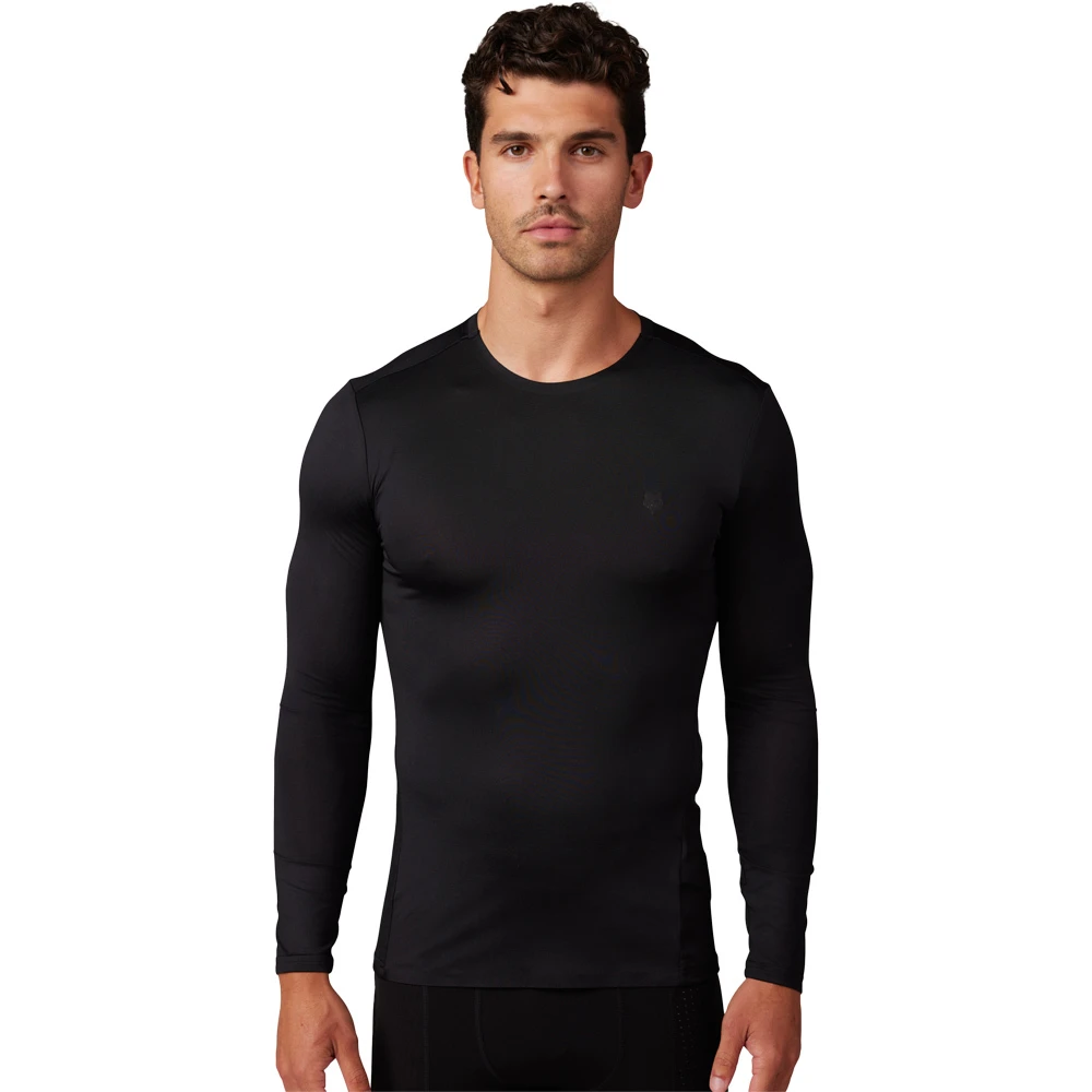 Fox 2024 Tecbase Black LS Compression Shirt 3 Fox 2024 Tecbase Black LS Compression Shirt