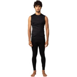 Fox 2024 Tecbase Black Compression Tights -Motocross Equipment FO30311001 c 2