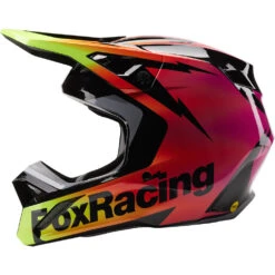 Fox 2023 V1 Statk Multi Helmet -Motocross Equipment FO30440922 c 1
