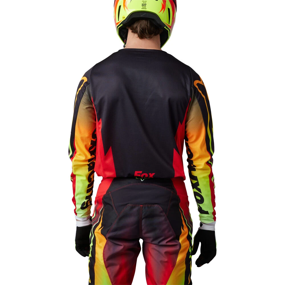 Fox 2023 180 Statk FLO Red Jersey 5 Fox 2023 180 Statk FLO Red Jersey - Image 3