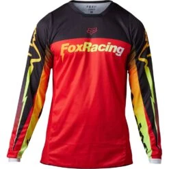 Fox 2023 180 Statk FLO Red Jersey