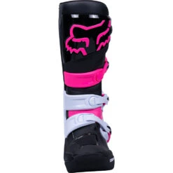 Fox 2024 Comp Black/Pink Womens Boots -Motocross Equipment FO304692855 c 2