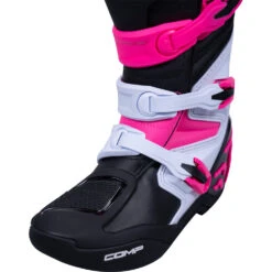 Fox 2024 Comp Black/Pink Womens Boots -Motocross Equipment FO304692855 c 7