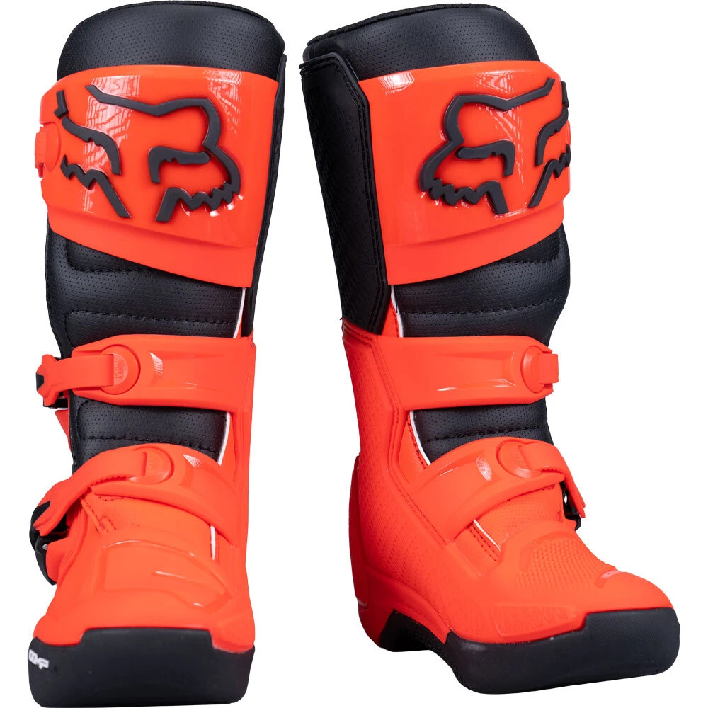 Fox 2024 Comp Flo Red Kids Boots 4 Fox 2024 Comp Flo Red Kids Boots - Image 2