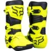 Fox 2024 Comp Flo Yellow Kids Boots -Motocross Equipment FO304711301 c