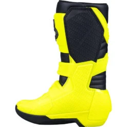 Fox 2024 Comp Flo Yellow Kids Boots -Motocross Equipment FO304711301 c 3