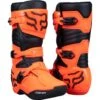 Fox 2024 Comp Flo Orange Kids Boots -Motocross Equipment FO304718241 c