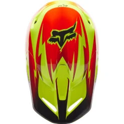 Fox 2023 V1 Statk Red/Yellow Kids Helmet -Motocross Equipment FO30484080 c 5