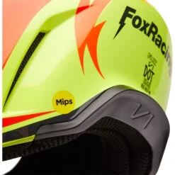Fox 2023 V1 Statk Red/Yellow Kids Helmet -Motocross Equipment FO30484080 c 7