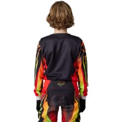 Fox 2023 180 Statk FLO Red Kids Jersey 9 Fox 2023 180 Statk FLO Red Kids Jersey -Motocross Equipment FO30487110 c 2