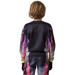 Fox 2023 180 Statk Steel Grey Kids Jersey -Motocross Equipment FO30487172 c 2