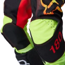 Fox 2023 180 Statk FLO Red Kids Pants -Motocross Equipment FO30491110 c 4