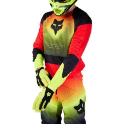 Fox 2024 360 Revise Red/Yellow Jersey -Motocross Equipment FO31271080 c 1
