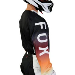 Fox 2024 180 Flora Black Jersey -Motocross Equipment FO31276001 c 3