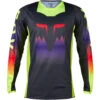 Fox 2024 180 Flora Dark Shadow Jersey -Motocross Equipment FO31276330 c