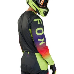 Fox 2024 180 Flora Dark Shadow Jersey 10 Fox 2024 180 Flora Dark Shadow Jersey -Motocross Equipment FO31276330 c 3