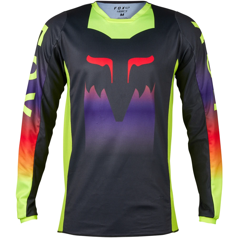 Fox 2024 180 Flora Dark Shadow Jersey 3 Fox 2024 180 Flora Dark Shadow Jersey