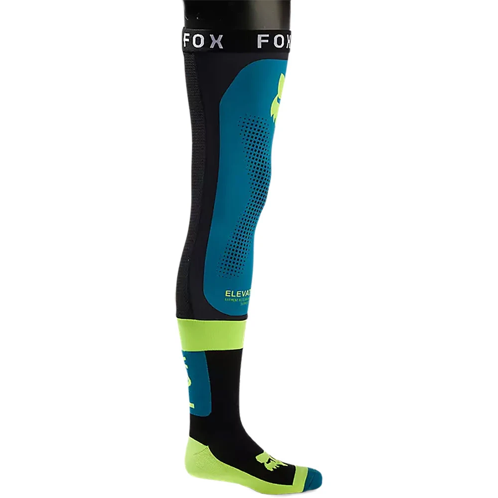 Fox 2024 Flexair Maui Blue Knee Brace Socks 3 Fox 2024 Flexair Maui Blue Knee Brace Socks