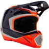 Fox 2024 V1 Nitro Flow Orange Helmet -Motocross Equipment FO31370824 c