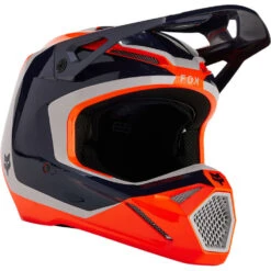 Fox 2024 V1 Nitro Flow Orange Helmet