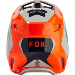 Fox 2024 V1 Nitro Flow Orange Helmet -Motocross Equipment FO31370824 c 3