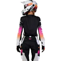Fox 2024 180 Flora Black/Pink Womens Jersey -Motocross Equipment FO31380285 c 3