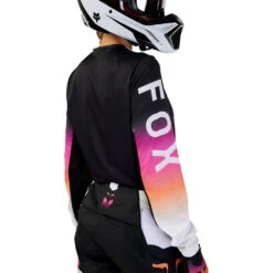 Fox 2024 180 Flora Black/Pink Womens Jersey -Motocross Equipment FO31380285 c 4