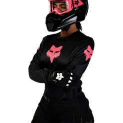 Fox 2024 180 Blackout Womens Jersey 10 Fox 2024 180 Blackout Womens Jersey -Motocross Equipment FO31381021 c 3
