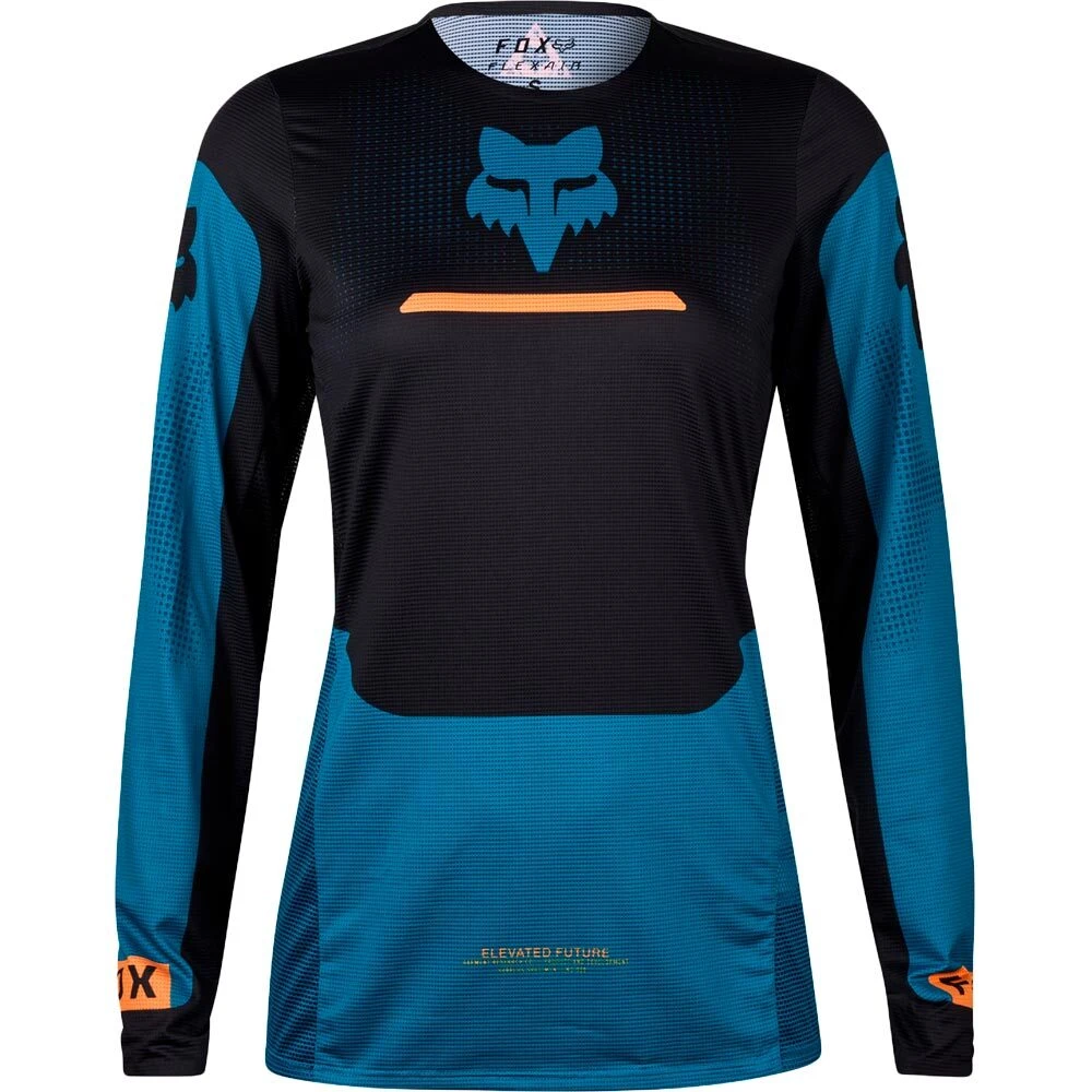 Fox 2024 Flexair Optical Maui Blue Womens Jersey 3 Fox 2024 Flexair Optical Maui Blue Womens Jersey
